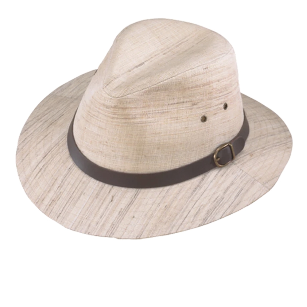 Henschel Hat Co USA Oakridge Safari Natural Linen Hat - Picture 2 of 13